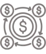 A symmetrical digital mandala with intricate patterns in gray and red.